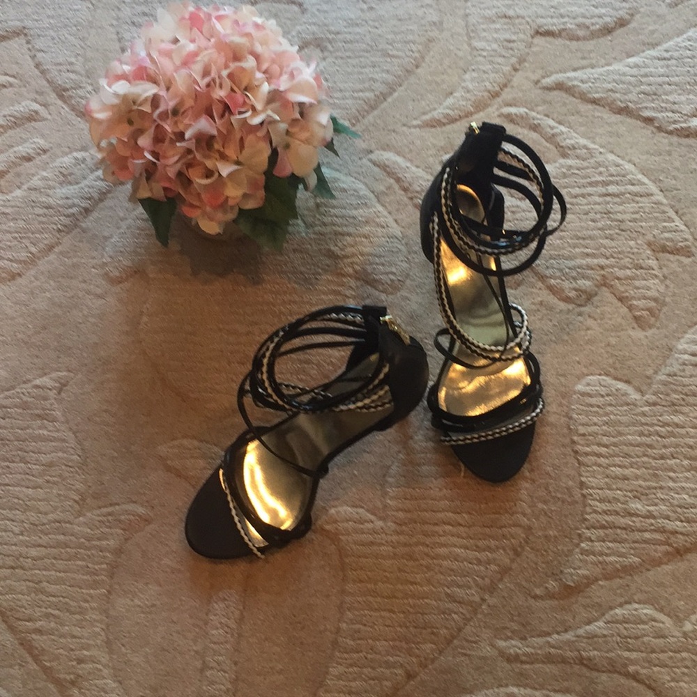 Bebe Stiletto Heeled Sandals. Size 9. NWOTs.